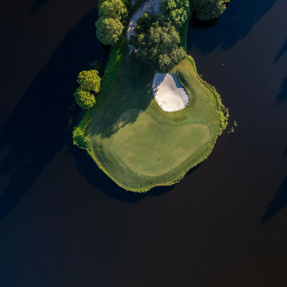 The river club golf greens 3